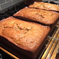 Brown Butter Bourbon Banana Bread