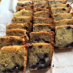 Blueberry Ricotta Custard Bread