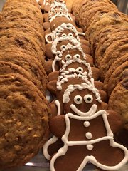 Assorted Cookies Caramel, Gingerbread, and Chocolate