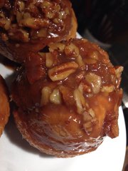 Whole wheat maple pecan buns