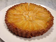 Pear Frangipane tart