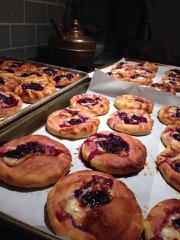 Cherry Brie Brioche Danish