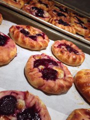 Cherry Brie Brioche Danish